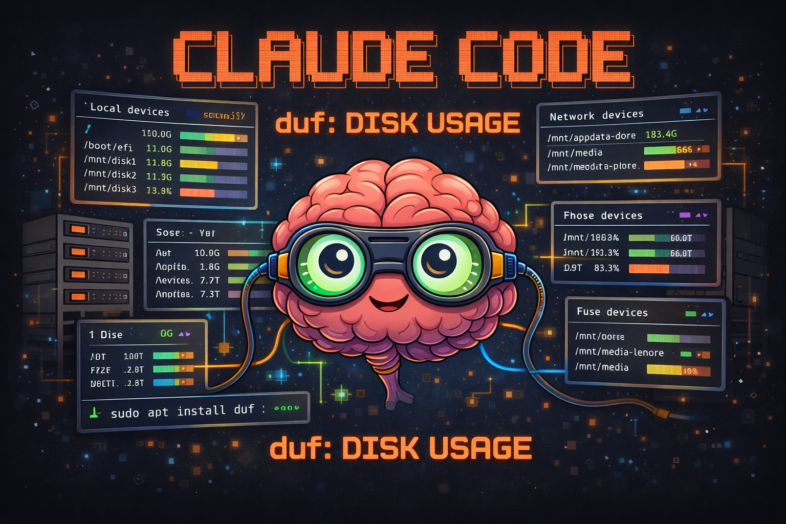 duf: A Better Way to Check Disk Usage
